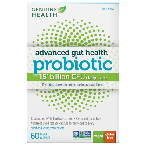 Genuine Health Probiotic for Digestive & Gut Health