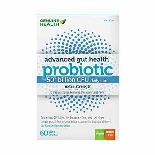 Genuine HealthAdvanced Gut Health Probiotics 50 Billion CFU