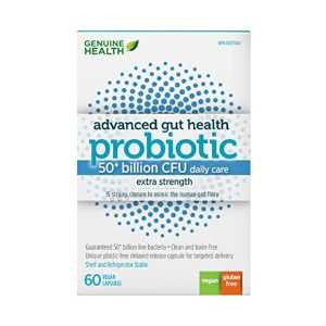 Genuine HealthAdvanced Gut Health Probiotics 50 Billion CFU