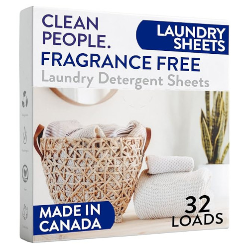 Clean People Laundry Detergent Sheets